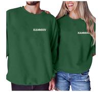 MaNMaNing Sweatshirt Femme Coton Pull Femme Chaud Pull Hiver Chaud Valentines Day Personnalisé Coton Cadeau Personnalisé A Capuche Plaid Plaid Stitch