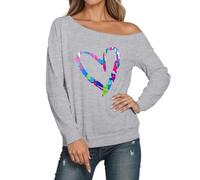 MaNMaNing Sweatshirts Confortables Pull Polaire Femme Pull Polaire Femme Hiver Chaud Sweatshirt Saint Valentin Grande Taille Sweat Zippé Cadeau pour Une Amie Oversize Valentines Day