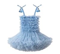 MaNMaNing Tutu Jupe en Tulle Fille De Danse Classique Robe De Ballet Jupe Short Fille Mini Tutu Doux Et Moelleux Violette Déguisement Princesse Sequins Party Dance Danse Classique