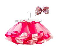 MaNMaNing Tutu Jupe Fille Carnaval Ballet Tutu Jupes Jupe Courte Fille Short De Danse Classique Tulle Noir Noire Dentelle A Paillette Sequins Party Dance en Tulle