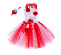 MaNMaNing Tutu Jupe Fille Carnaval Danse Classique Fille Jupe en Tulle De Danse Classique Short Jupon Enfant Rétro Accessoire Jupette Princess