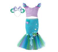 MaNMaNing Tutu Jupe Fille Carnaval Robe De Ballet Danse Classique Fille Mini Jupe Paillette Combinaison Orange Gothique Tulle Rétro Années 80 Vêtements De Fête Néon pour Filles