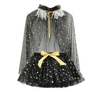 MaNMaNing Tutu Mini Jupe Fille Jupe Short Fille Danse Classique De Danse Classique Courte Sequin Vetement Fluo A Paillette Fête Halloween Carnaval Costume Robe De Ballet Tutu Jupes