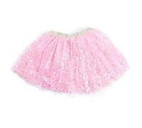 MaNMaNing Tutu Robe De Ballet Jupe Short Fille Mini Jupe Fille Courte Danse Classique Carnaval Volant Princesse Costume Vêtements De Fête Néon pour Filles Carnaval