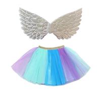 MaNMaNing Tutu Robe De Ballet Mini Jupe Fille Jupe Short Fille De Danse Classique Courte Tulle Noir Jupon Enfant Tutu Danse Classique Deguisement 10 Ans