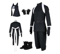 MANMICOS Costume d'Halloween Kankuro pour homme Taille US Noir Taille 3XL