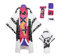 MANMICOS Costume kimono blanc pour femme taille américaine (taille S)
