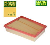 Mann C 25 115 Filtre pour Renault Grand Scénic 3 JZ0/1 Megane 3 16 54 650 86R