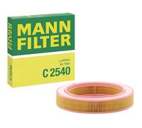 MANN-FILTER C 2540 Filtre à air pour VW GOLF II (19E, 1G1) Polo Coupe (86C, 80)