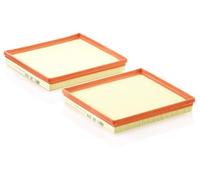 MANN-FILTER C 26 009-2 Filtre à air (lot de 2) - pour Véhicule de tourisme + utilitaires