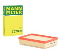 MANN-FILTER, C 27 059 Filtre à air | Pour Voitures particulières, Air propre, Filtration durable, Ajustement parfait, Qualité d’origine OE