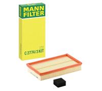 MANN-FILTER, C 2774/3 KIT Filtre à air | Pour Voitures particulières, Air propre, Filtration durable, Ajustement parfait, Qualité d’origine OE