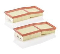 MANN-FILTER C 2861-2 Filtre à air (lot de 2) - pour Véhicule de tourisme + utilitaires