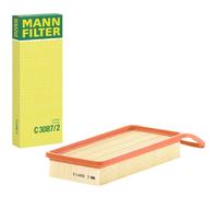 MANN-FILTER C 3087/2 Filtre à air pour FORD Fiesta Mk6 3/5 portes (JA8, JR8)