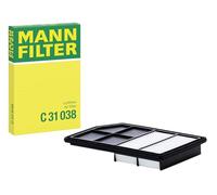 MANN-FILTER, C 31 038 Filtre à air | Pour Voitures particulières, Air propre, Filtration durable, Ajustement parfait, Qualité d’origine OE