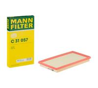MANN-FILTER C 31 057 Filtre à air du moteur Cartouche filtrante Compatible avec VW Golf 8 3/5 portes CD1 Multivan T7 STM, STN Caddy V Break SBB, SBJ, CUPRA Formentor SUV, AUDI A3 Sportback 8YA, 8YF