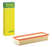MANN-FILTER C 3485/2 Filtre à air convient pour PEUGEOT 207 3/5 portes (WA, WC)