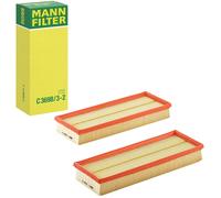 MANN-FILTER C 3698/3-2 Filtre à air convient pour MERCEDES-BENZ Classe ML (W164)