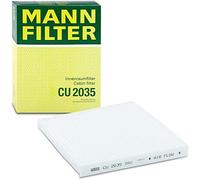 Mann Filter Filtre à air de cabine CU 2035 – Pour véhicules de tourisme et utilitaires