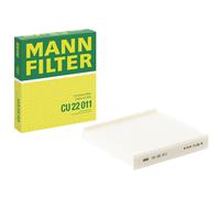 MANN-FILTER CU 22 011 Filtre d'habitacle à particules pour RENAULT Clio IV Van