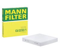 MANN-FILTER CU 2232/1 Filtre à air de cabine - VÉHICULE DE TOURISME + UTILITAIRES