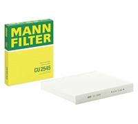 Filtre d'habitacle (filtre à pollen) MANN-FILTER CU 2545