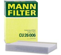 MANN-FILTER CU 26 006 Filtre à air de cabine - VÉHICULE DE TOURISME + UTILITAIRES