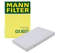 Filtre d'habitacle (filtre à pollen) MANN-FILTER CU 3037
