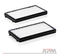 MANN-FILTER CU 3124-2 Filtre à air de cabine - VÉHICULE DE TOURISME + UTILITAIRES