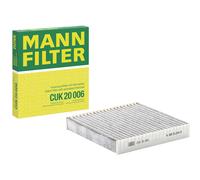 MANN-FILTER CUK 20 006 Filtre d'habitacle à charbon actif pour FIAT 500e (332)