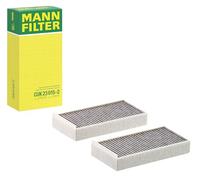 MANN-FILTER CUK 23 015-2 Filtre à air de cabine - VÉHICULE DE TOURISME + UTILITAIRES