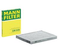 MANN-FILTER Filtre d'habitacle CUK 2436 – Filtre à pollen, charbon actif
