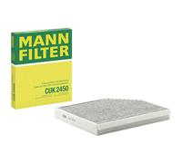 MANN-FILTER CUK 2450 Filtre d'habitacle à charbon actif pour AUDI Q5 (8RB)