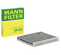 MANN-FILTER CUK 2545 Filtre d'habitacle à charbon actif pour VW POLO (9N) GOL V