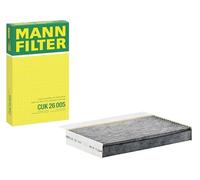 MANN-FILTER Filtre d'habitacle (filtre à pollen) CUK 26 005 – charbon actif
