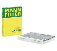 Filtre d'habitacle (filtre à pollen) MANN-FILTER CU 26 006