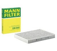 Filtre d'habitacle (filtre à pollen) MANN-FILTER CUK 2842