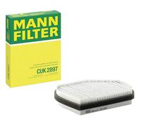 MANN-FILTER CUK 2897 Filtre à air de cabine - VÉHICULE DE TOURISME + UTILITAIRES