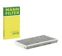 MANN-FILTER CUK 3139 Filtre d'habitacle à charbon actif pour BMW 5 Berline (E60)