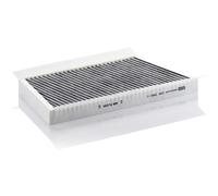 MANN-FILTER CUK 3461/1 Filtre à air d'habitacle - Filtre à pollen avec charbon actif - Pour véhicule particulier, conduite à droite