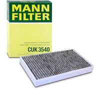 MANN-FILTER CUK 3540 Filtre à air de cabine - VÉHICULE DE TOURISME + UTILITAIRES