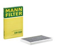 Filtre d'habitacle (filtre à pollen) MANN-FILTER CUK 3569