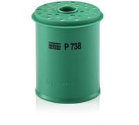 MANN-FILTER Filtre à carburant P 738 x pour FIAT Ulysse I (220) 87mm 20mm 78mm