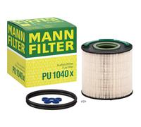 MANN-FILTER Filtre à carburant PU 1040 x pour VW Touareg I (7LA, 7L6, 7L7) 99mm