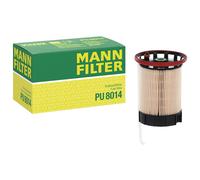 MANN-FILTER Filtre à carburant PU 8014 pour VW Golf VII 3/5 portes 168mm 9mm