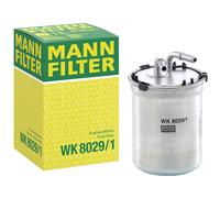 MANN-FILTER Filtre à carburant WK 8029/1 pour VW Polo Schrägheck (6R1, 6C1) 80mm