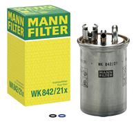 MANN-FILTER Filtre à carburant WK 842/21 x pour AUDI A4 B7 Avant (8ED) 133mm