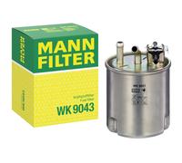 MANN-FILTER Filtre à carburant WK 9043 pour NISSAN X-TRAIL (T30) 138mm 94mm