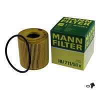 MANN-FILTER Filtre à Huile Avec Bouchon de Vidange pour Ford Transit Custom