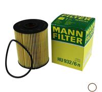 MANN-FILTER Filtre à Huile Avec Bouchon de Vidange pour Jeep Grand Cherokee II